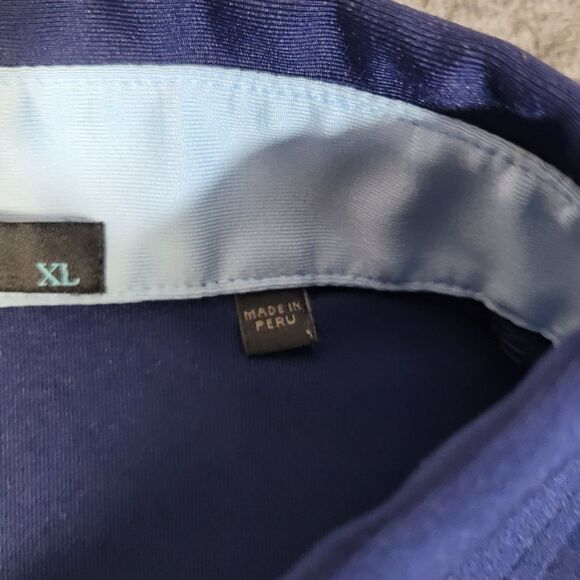Greyson Mens Polo Golf Shirt Size XL Blue Navy Performance Short Sleeve - Picture 4 of 11